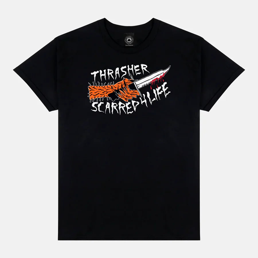 Thrasher Scarred T-Shirt
