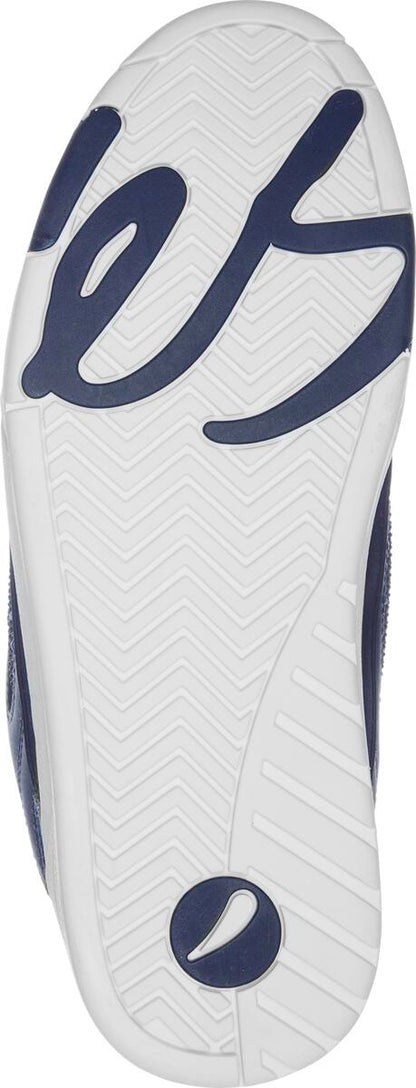 éS THE MUSKA NAVY WHITE SKATE SHOES