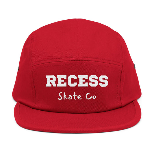 Recess Skate Co Embroidered 5-Panel Cap