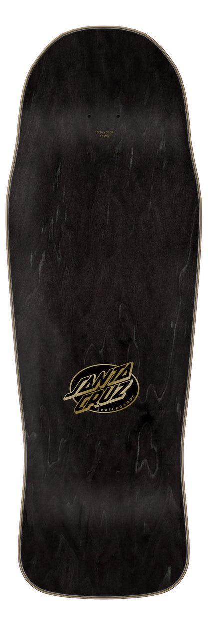 Santa Cruz Winkowski Primeval Gold 10.34" Shaped Skateboard Deck