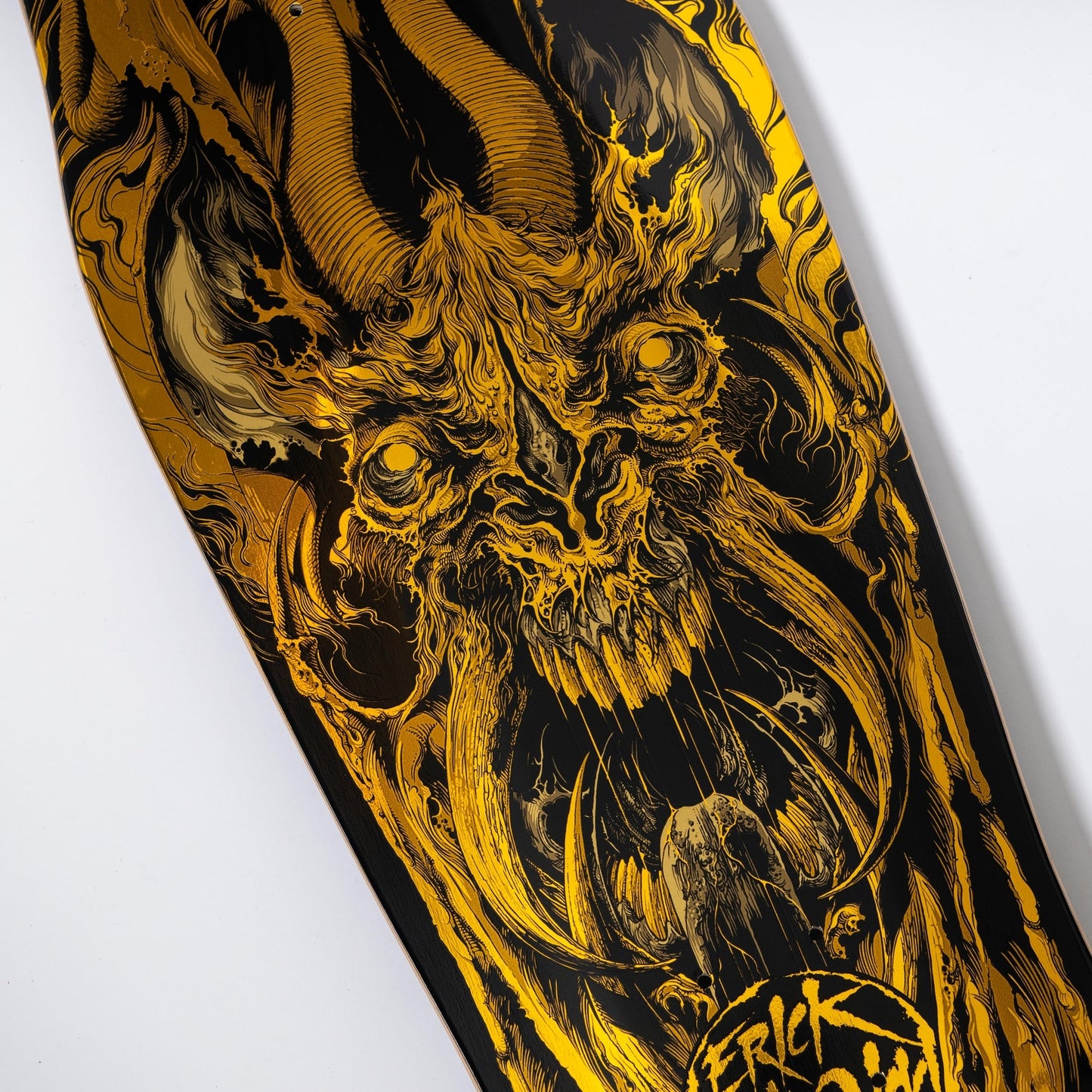 Santa Cruz Winkowski Primeval Gold 10.34" Shaped Skateboard Deck