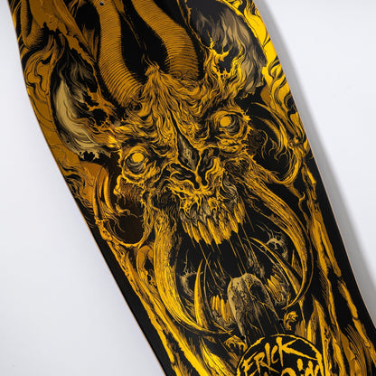 Santa Cruz Winkowski Primeval Gold 10.34" Shaped Skateboard Deck
