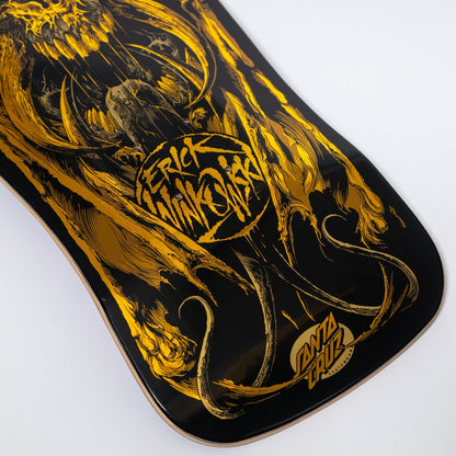 Santa Cruz Winkowski Primeval Gold 10.34" Shaped Skateboard Deck
