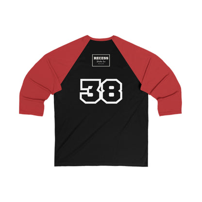 Varsity Skateboarding Baseball Tee — Skating Shirt