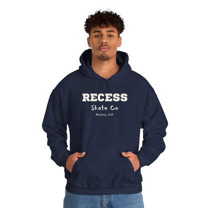 Recess Skate Co. Hoodie — Vintage Style Skateboarding Pullover