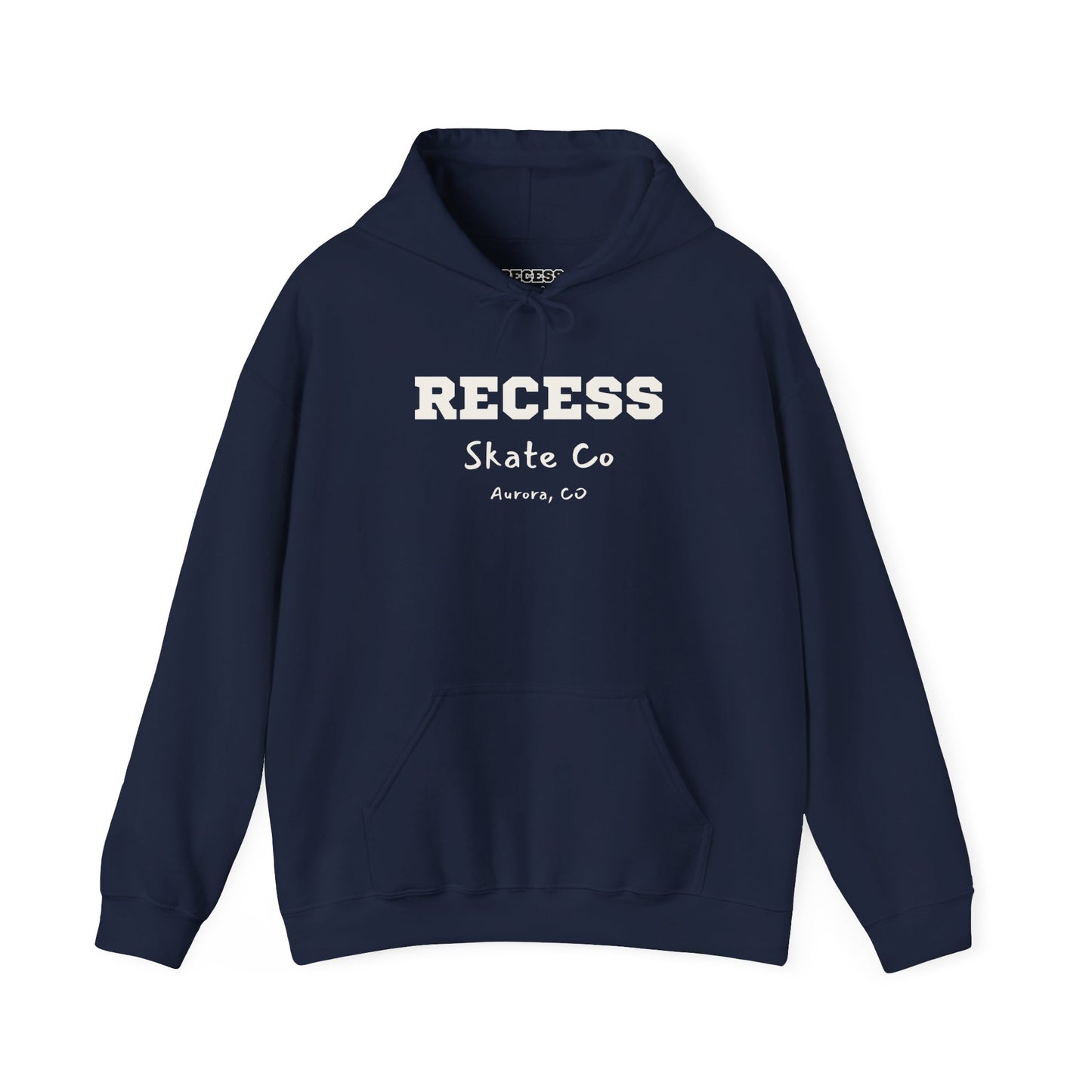 Recess Skate Co. Hoodie — Vintage Style Skateboarding Pullover
