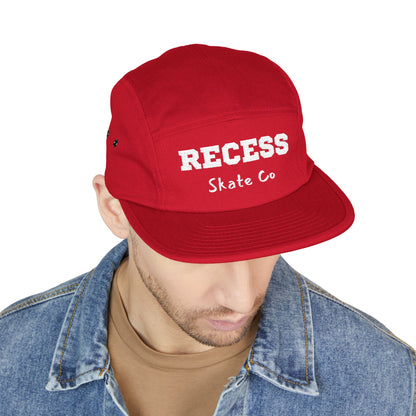 Recess Skate Co Embroidered 5-Panel Cap