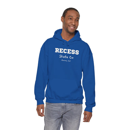 Recess Skate Co. Hoodie — Vintage Style Skateboarding Pullover