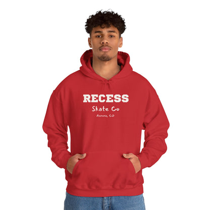 Recess Skate Co. Hoodie — Vintage Style Skateboarding Pullover