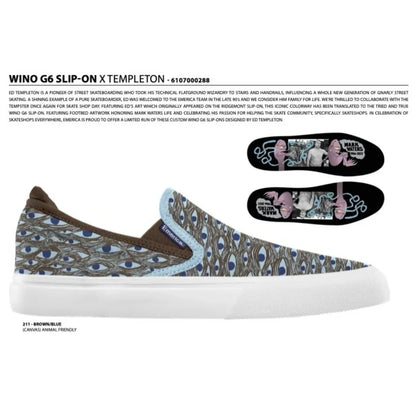 Emerica x Ed Templeton Wino G6 Slip On Shoe