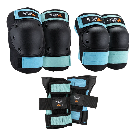 Triple Eight Saver Series - Skate Like A Girl Safety Pads 3-PK