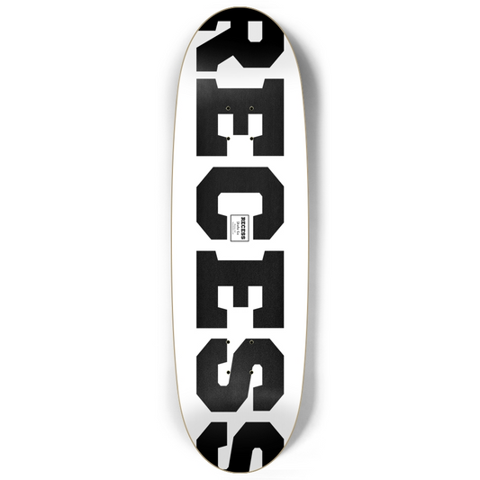 Recess Logo Egg Deck White 9.75