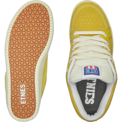ETNIES SAL 23 MUSTARD SKATEBOARD SHOES