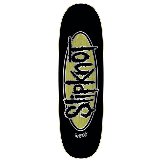 Welcome x Slipknot Oval Logo Boline 2.0 9.5" Skateboard Deck