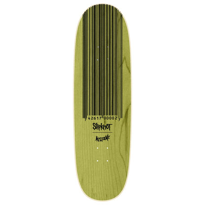 Welcome x Slipknot Oval Logo Boline 2.0 9.5" Skateboard Deck